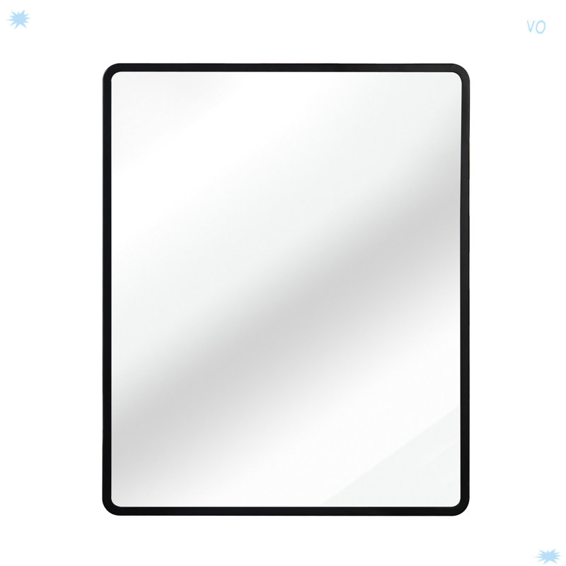 Armoire à miroir murale encastrée en métal, L 24,31 po