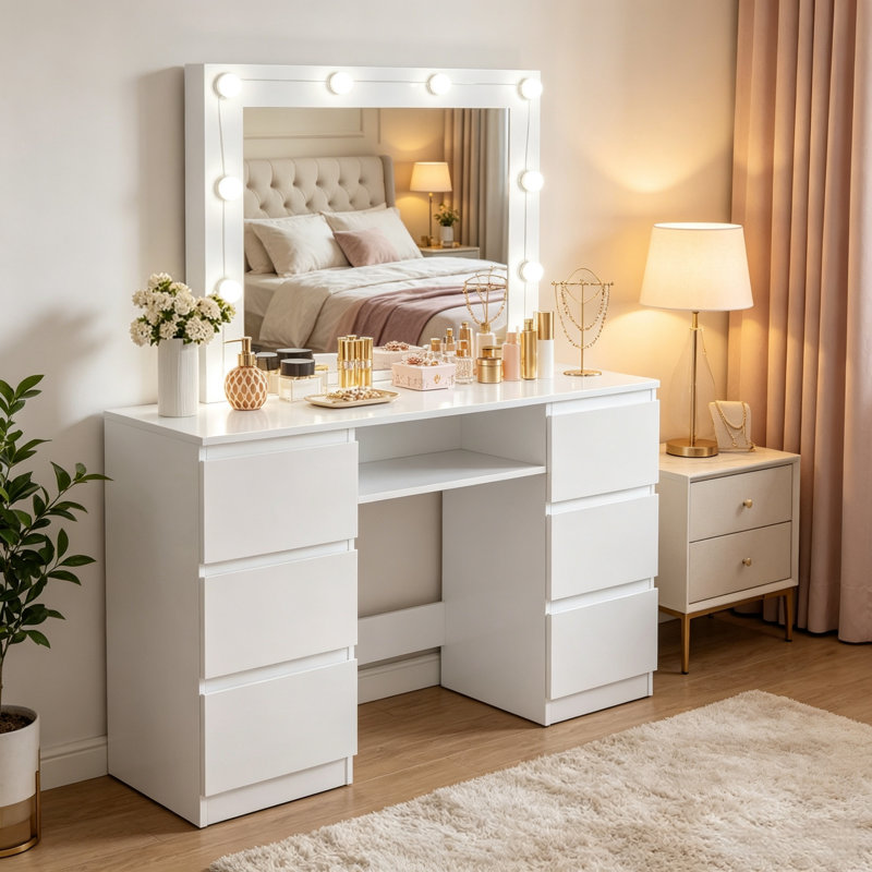 110 cm W Chest of 7 Drawers