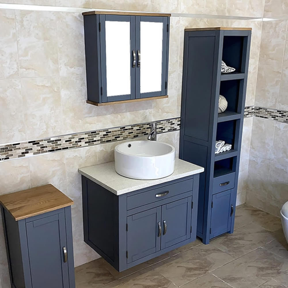 Bridgwater 750mm Wall Hung Single Vanity Unit