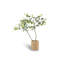 Décoration artificielle en forme de tonneau et d'arbre vert