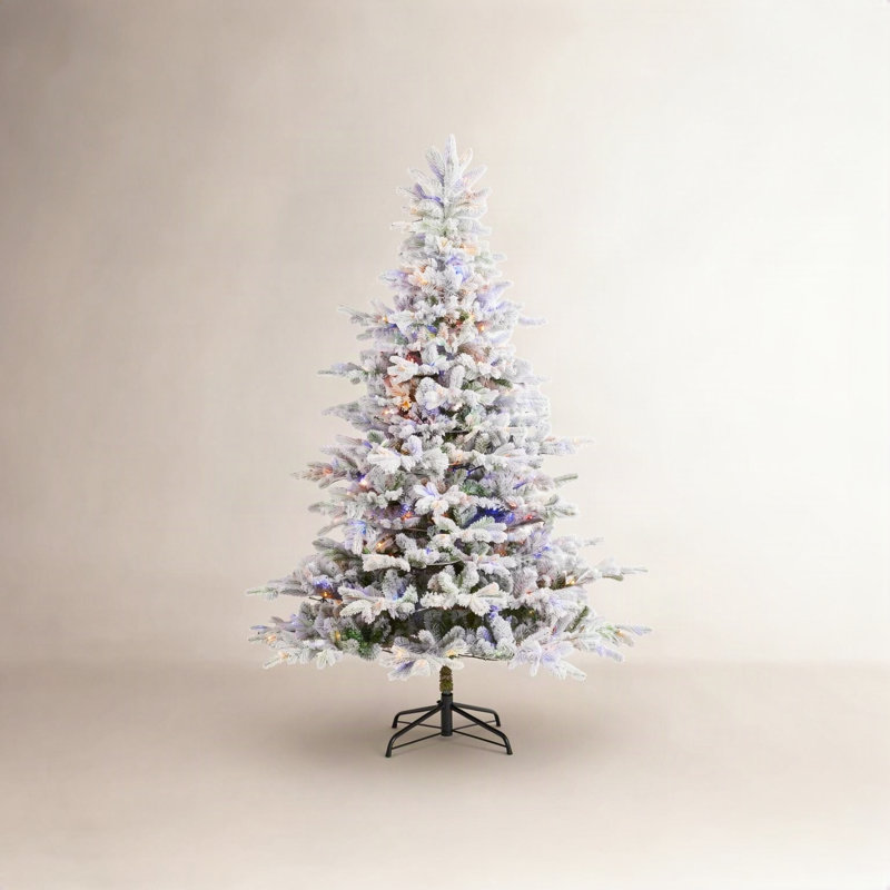 Sapin de Noël pré-éclairé, 7.5'
