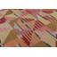 Scandinavian Hand Knotted Geometric Area Rug-1361992881