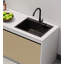 All-Weather Aluminum Wash Basin with Stone Counter