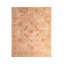 Hand-Knotted Distressed Floral Rug Beige Pink Classic Pattern-1028878091