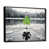 Black Floater Framed