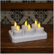 Bolsius 100 Pack Unscented White Tea light Candles Burns Aprx. 3.5 Hour 