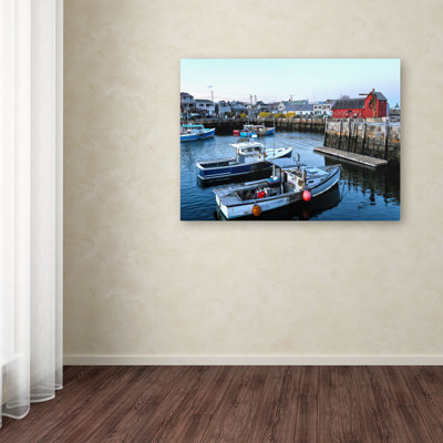 "Kieninger" Boston 7 "par CATeyes, reproduction de photo sur toile tendue encadrée