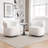 Olevide Swivel Barrel Chair-490876515