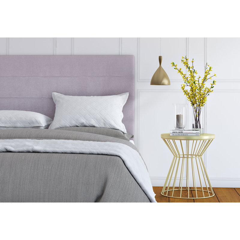 Accokeek Upholstered Headboard, Granite, Kingsize (5')