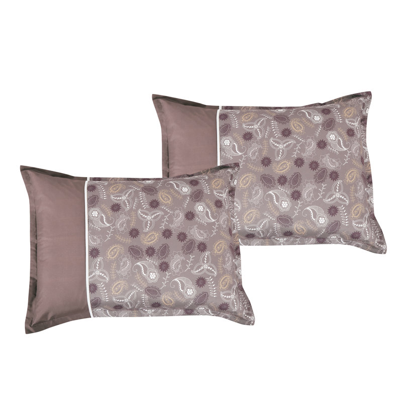 Purple Paisley Comforter Set Queen, Queen Size
