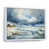 White Floater Framed