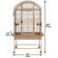 Grande cage à dôme en grès-2099351654-2107894449