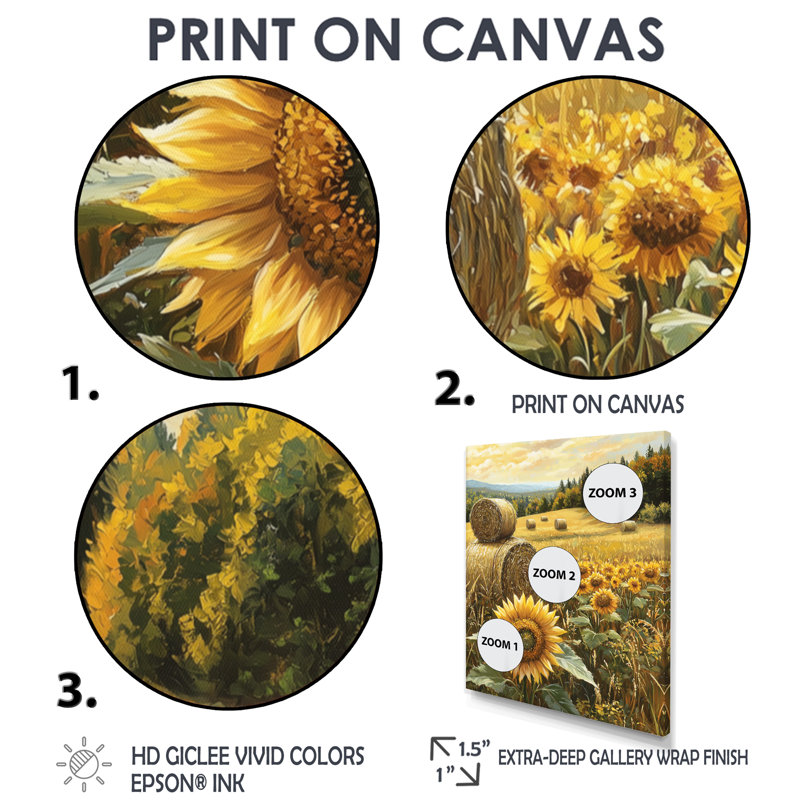Donel - Floral Canvas Wall Art, 32" H x 24" W, Single Picture Framed Print, Silver