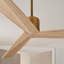Visual Comfort Fan Adler 60 Indoor Ceiling Fan with Natural Honey ABS blades and Handheld Remote-1246907532-1246907534