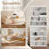 Adavia Stackable Single Cuber Bookcase with Adjustable Shelf