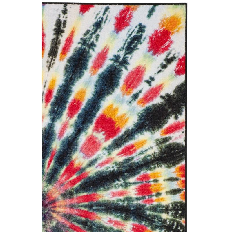 Dawson Performance Machine Washable Abstract Rug, Rectangle 3'3" x 5'3"