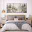 «Misty Forest Landscape in Soft Neutral Tones», reproduction d'art sur toile encadrée-539213074-539213086