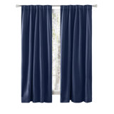 Ardelle Pure Blackout Premium Woven Yarns in a Thermal Rod Pocket w/ Backtabs Curtain Panel