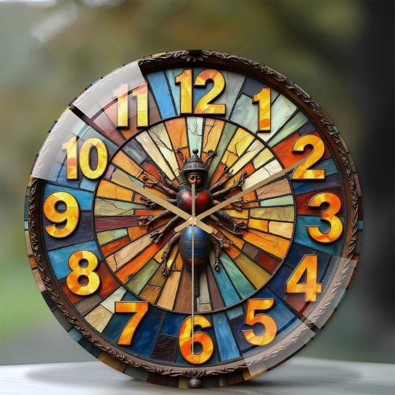 Horloge murale créative 12 po