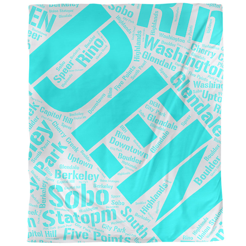 Modern & Contemporary Polyester Duvet Cover, Microfiber, Twin XL Duvet Cover, Cyan