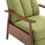 Fauteuil à cadre en bois, fauteuil d'appoint moderne pour le salon-707245754