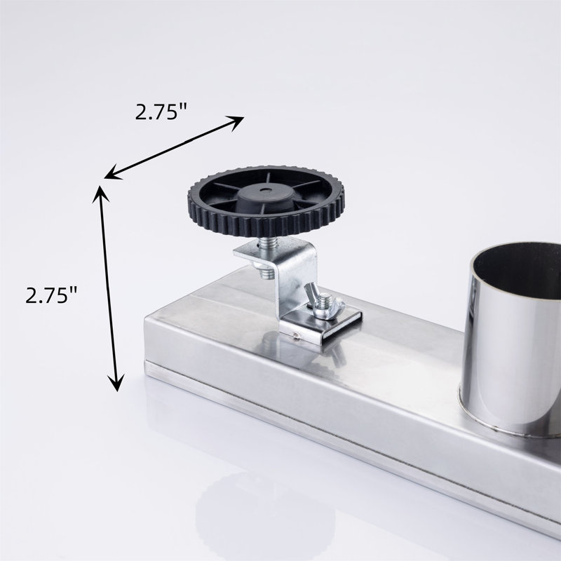 Drain de douche 12 po, Nickel brossé