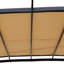 Universal Canopy Cover Replacement For 12X9 Ft Curved Outdoor Pergola Structure