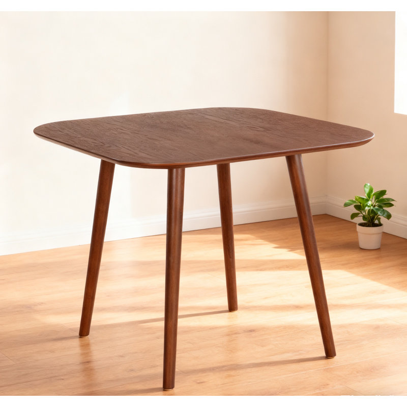 Square Dinning Table(dark Walnut), Dark Walnut