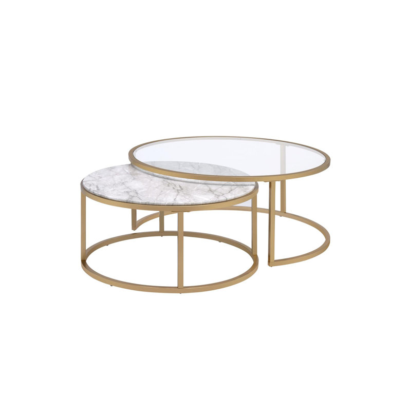 Ensemble de tables basses Anyan