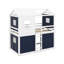 Lit double superposé en bois avec tente-340415298-340415297