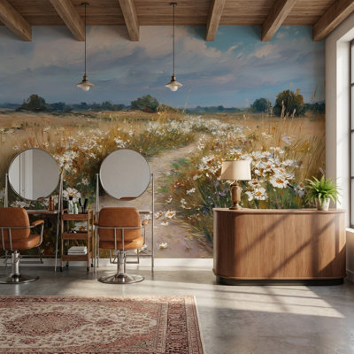Rouleau de papier peint mural amovible Wildflowers
