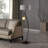 Contemporary Dual Arc Metal Floor Lamp With Adjustable Pendulum And Two Light Sources For Enhanced Lighting And Decor