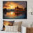Golden Temple II On Canvas Print-612062972-612062960
