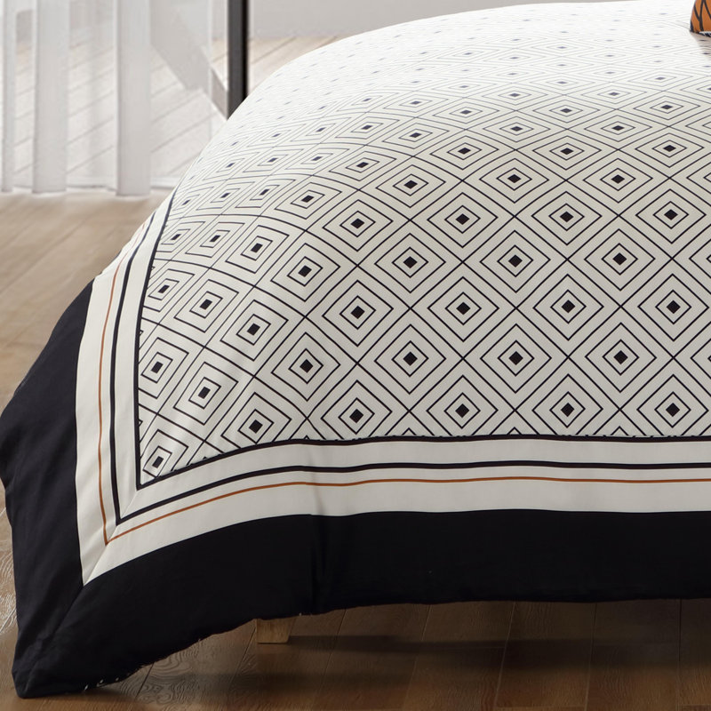 Ensemble d'édredon 100% satin de coton 5 pièces Bebejan , Édredon grand + 4 pièces supplémentaires
