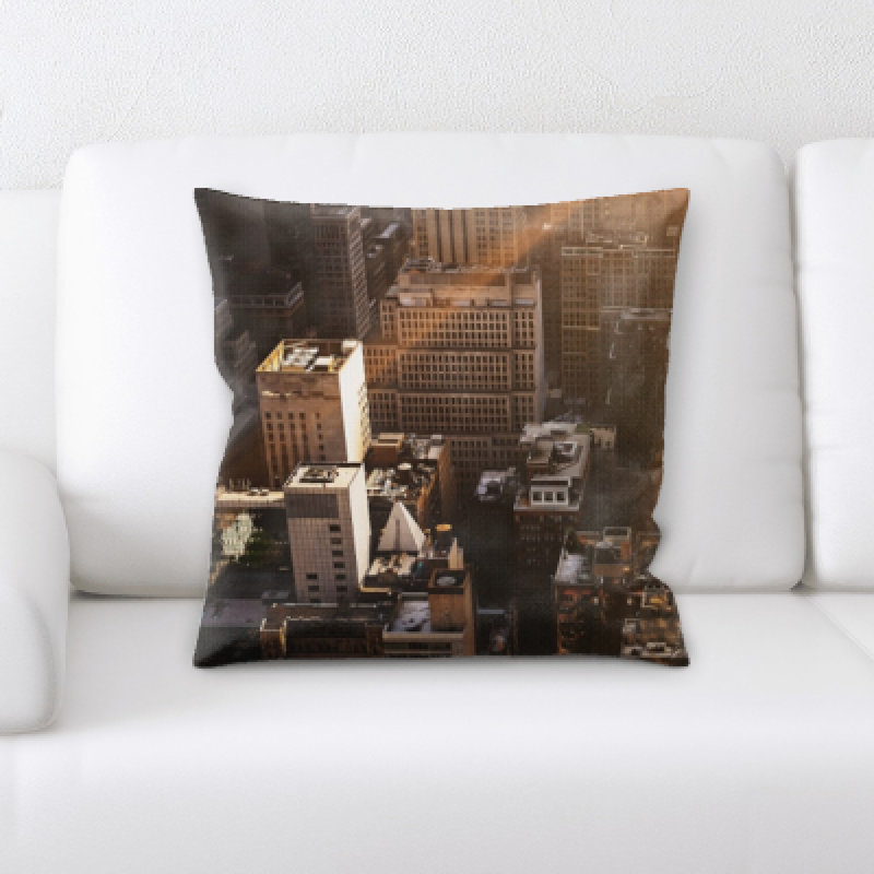 Coussin décoratif "new york city shots" Forsyth