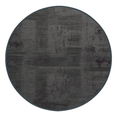 Tapis noir lavable à la machine