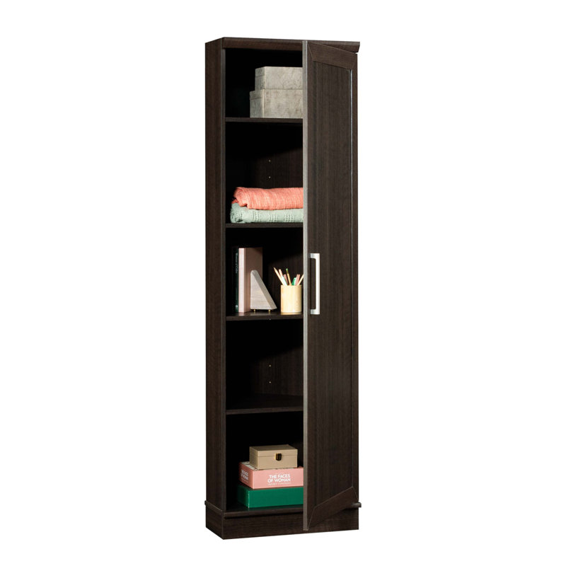 Armoire de rangement contemporaine en coin avec 5 tablettes