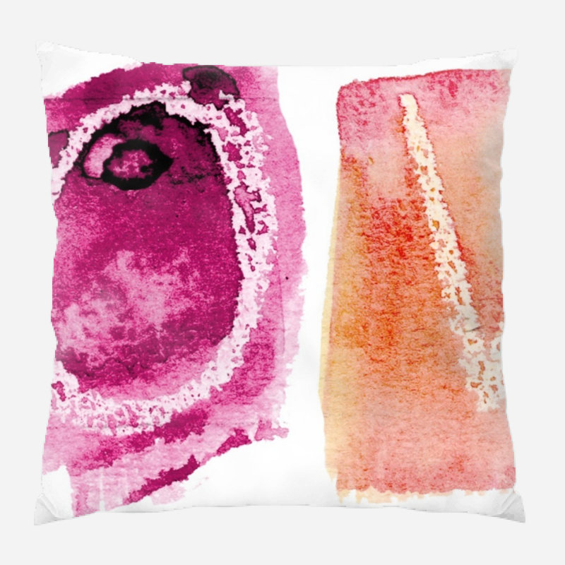 Coussin love Pfaff, Microsuède, Intérieur