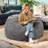 Ester Refillable Foam Bean Bag Chair-107283463-107283464