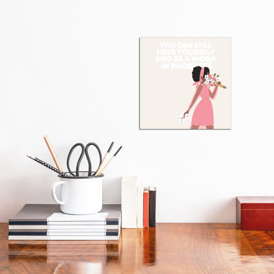 Love Yourself - Wrapped Canvas Painting