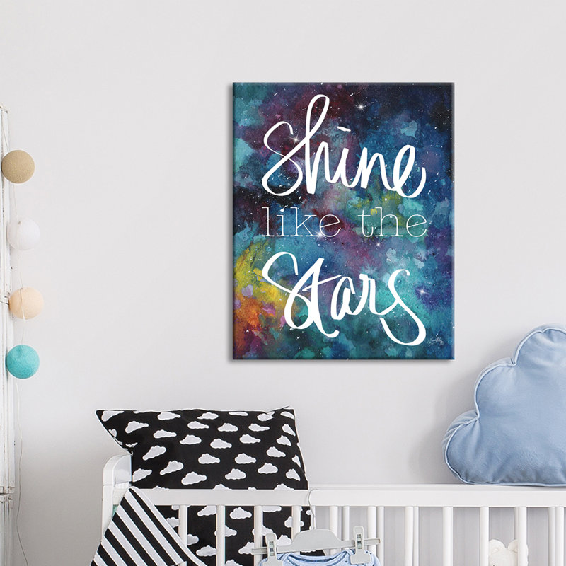 « brillance like the stars »-impression, Toile tendue, H 24 po x l 18 po x P 1 po