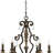Nyah 6 - Light Dimmable Classic / Traditional Chandelier