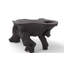Console noire naturelle sculptée - 1