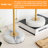 15.3" Elegant Gold Haymer Table Lamp-652272932