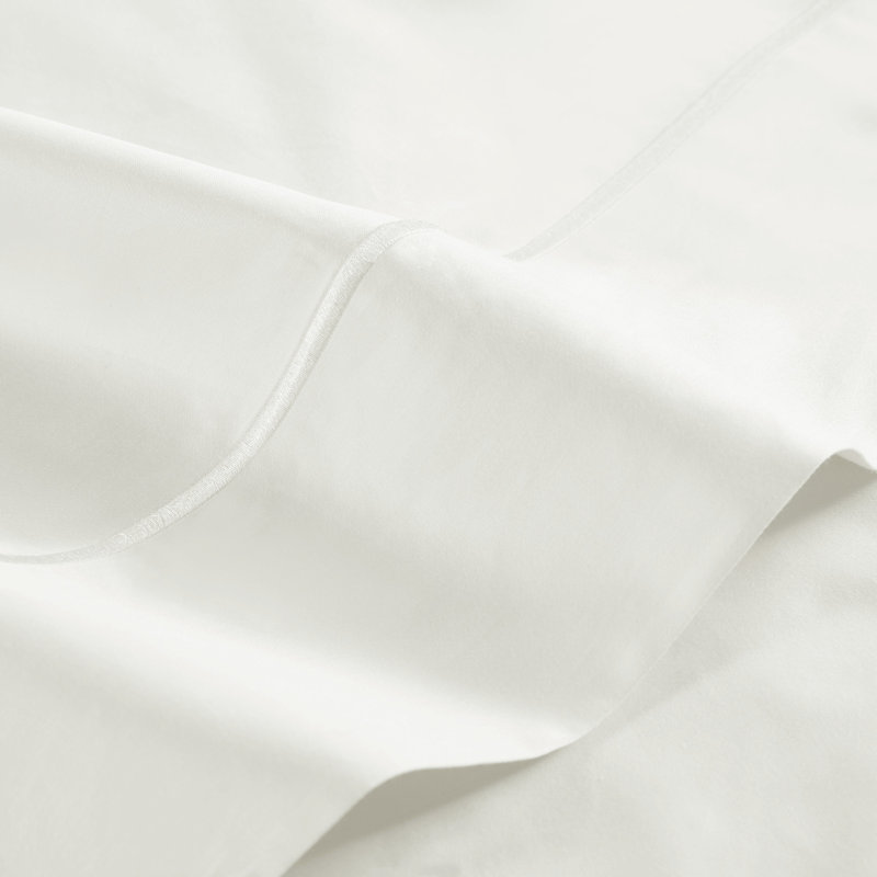 Croscill Luxury Egyptian 500TC Cotton Pillowcases, White, King