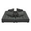 Canapé modulaire 4 pièces Saancer - gris clair par Modway-438670649