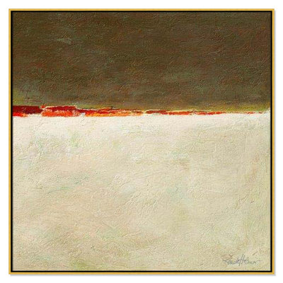 Orange Horizon I Print