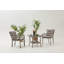 Divona Rectangular 5 - Person Dining Set