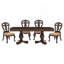 Magnifique table de salle à manger rectangulaire de conception traditionnelle 1pc