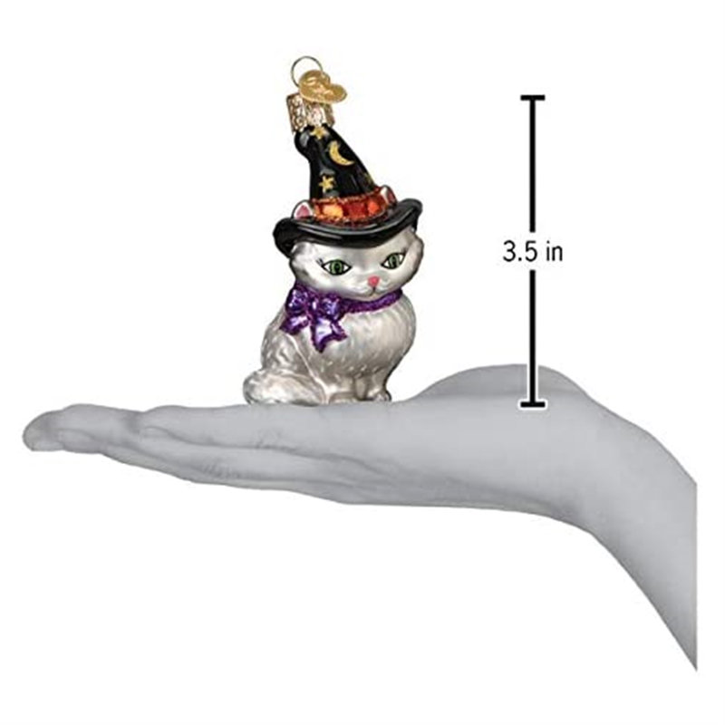3.5 " Handmade Glass Hanging Figurine Ornament